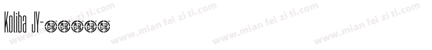 Koliba JY字体转换